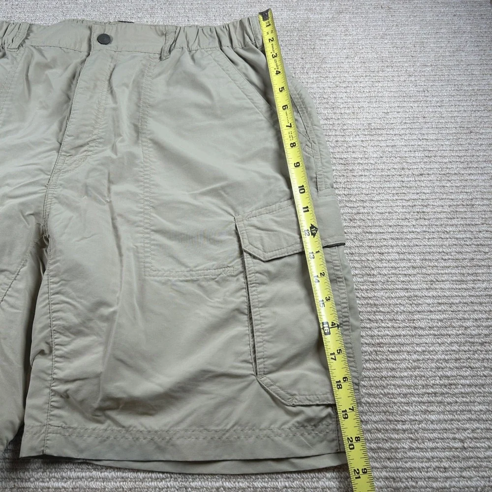REI Cargo‎ Shorts Mens Large Tan Khaki Gorpcore Hiking Outdoor